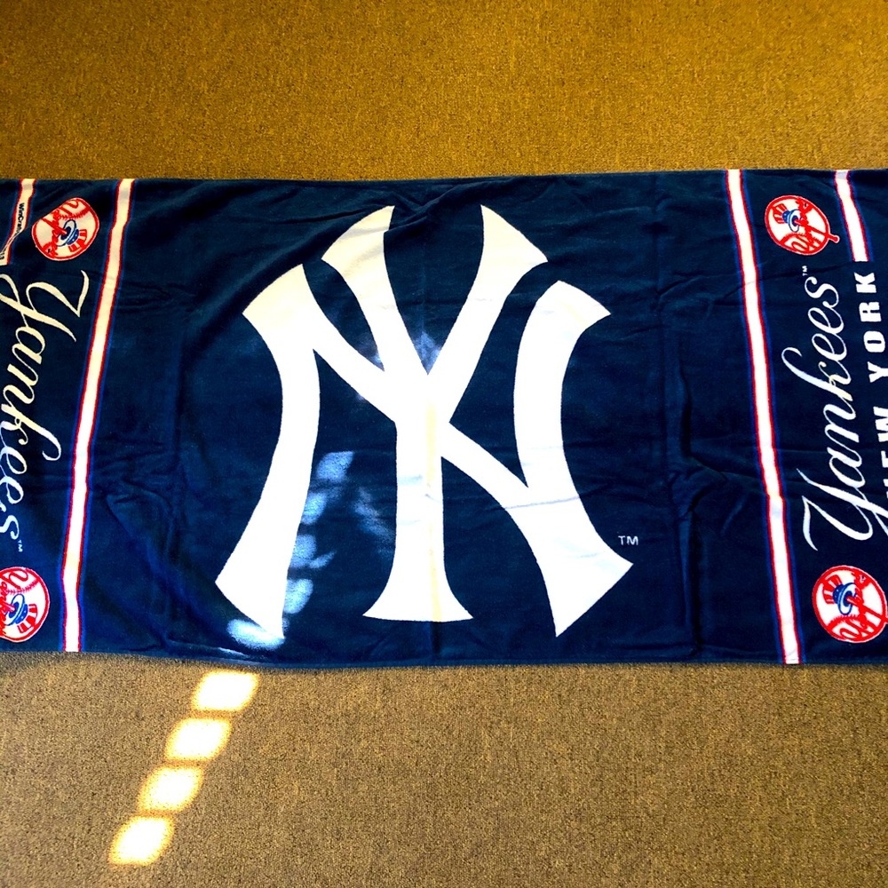 NY Yankees towel beach towel signature classic Baseball pool bath towel
